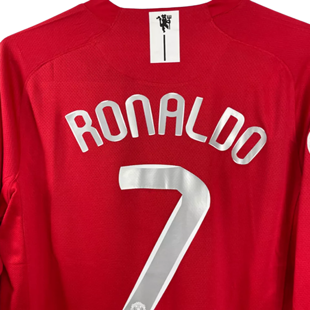 Manchester United Home 07/08 - Champions League Final - Long Sleeve - Ronaldo 7