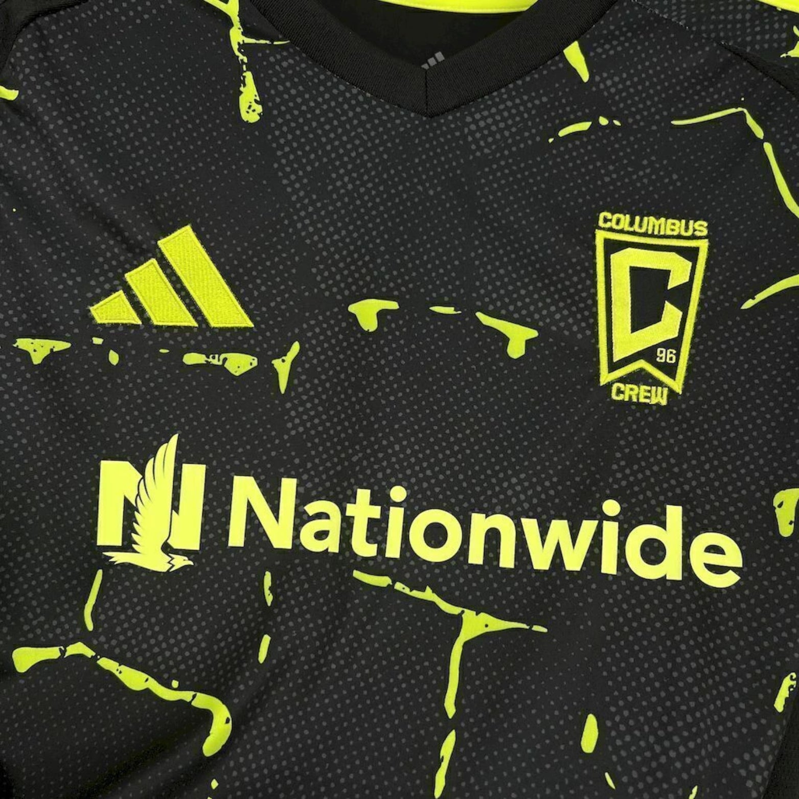 Columbus Crew Extérieur 25/26 - Détail