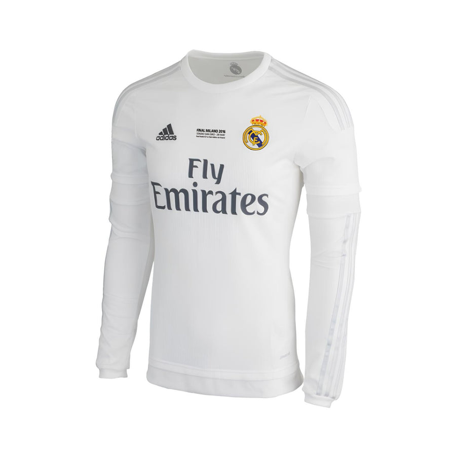 Real Madrid Home 15/16 - Long Sleeves - Champions League Final