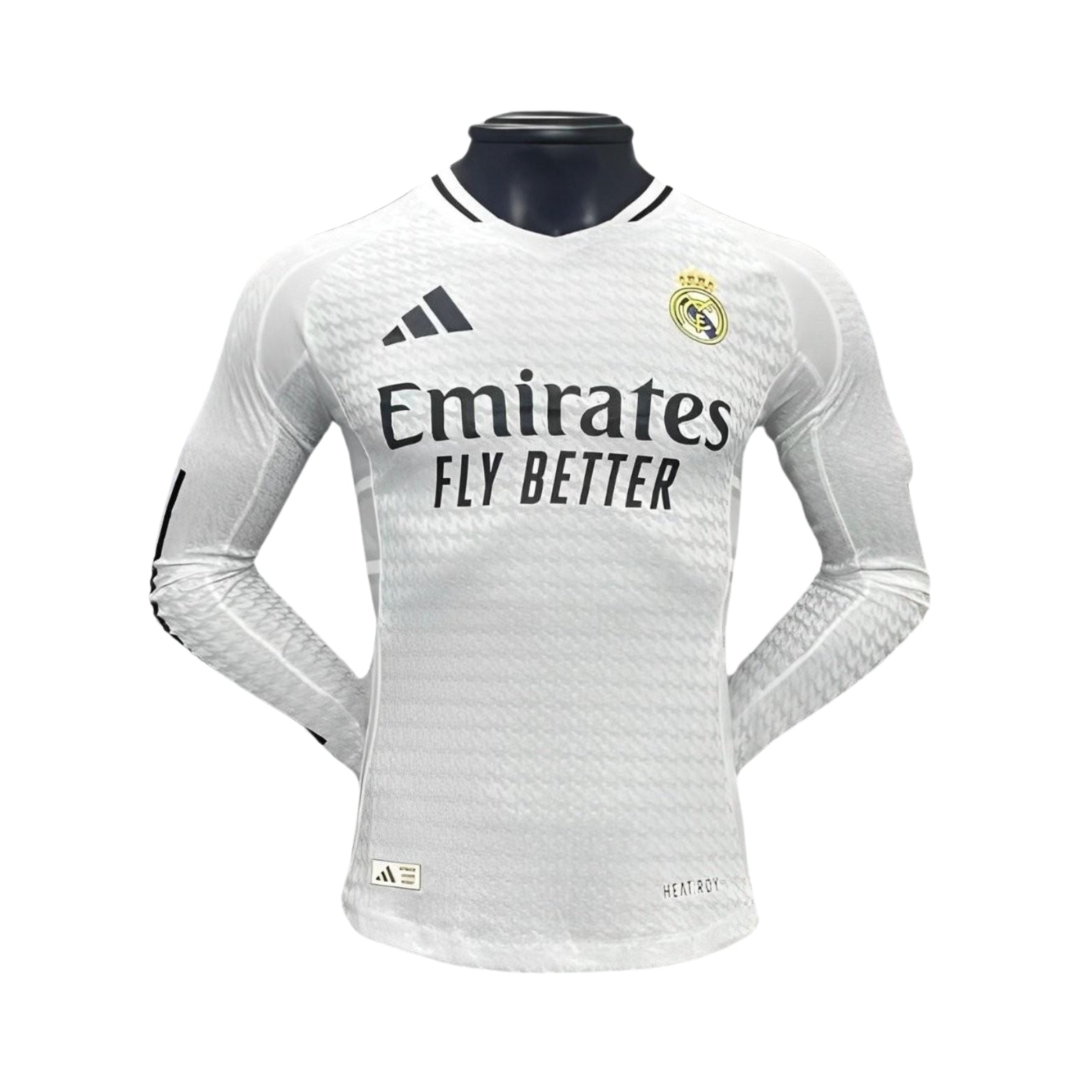 Real Madrid Domicile 24/25 - Manches Longues - Vue de face