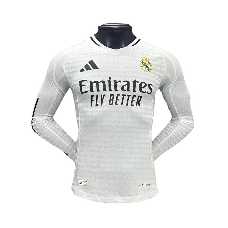Real Madrid Domicile 24/25 - Version Joueur - Manches Longues