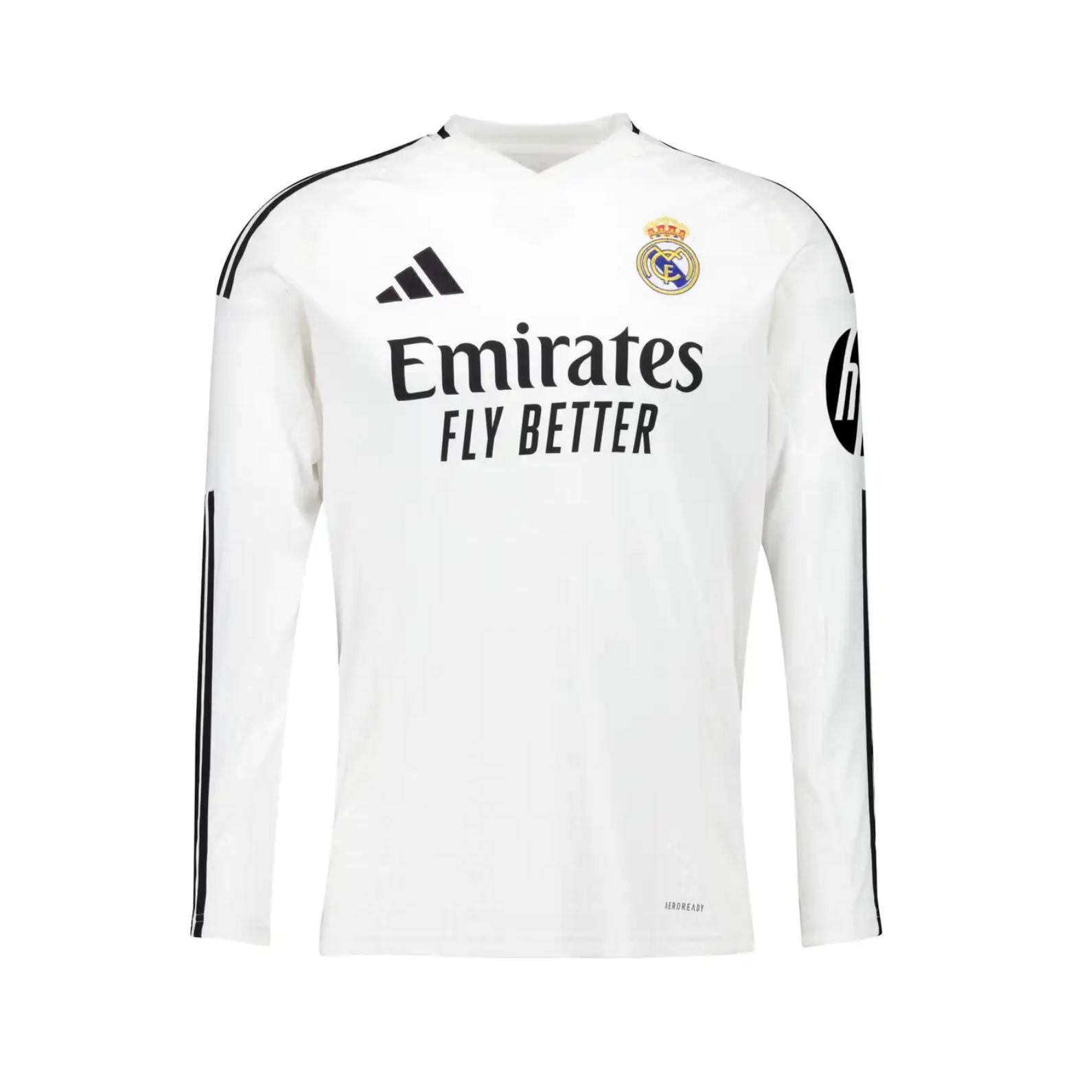 Real Madrid Domicile 24/25 - Manches Longues - Vue de face