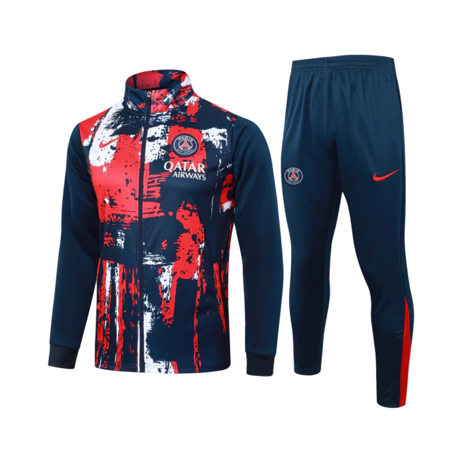 PSG 24/25 - Survêtement - Zip Complet - Vue de face