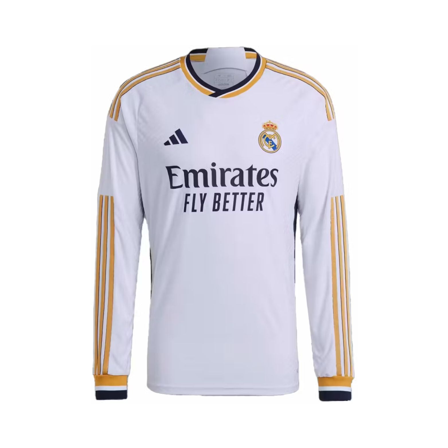 Real Madrid Domicile 23/24 - Manches Longues - Vue de face