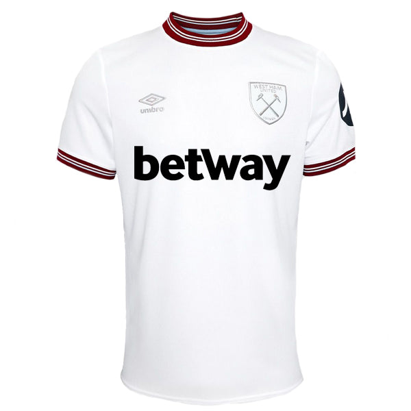 West Ham United Extérieur 23/24 - Vue de face