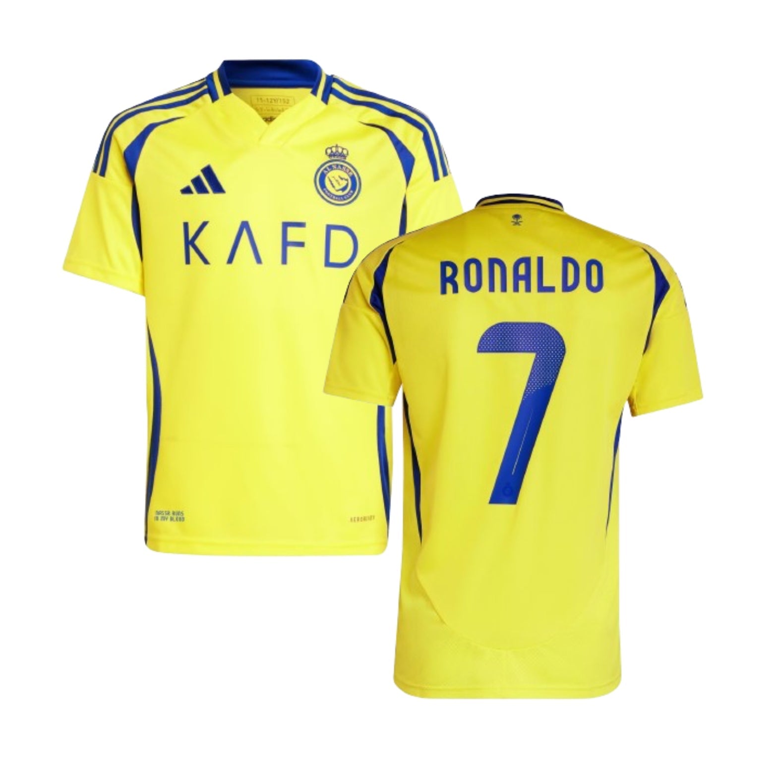Al-Nassr Domicile 24/25 - Ronaldo 7 - Vue de face