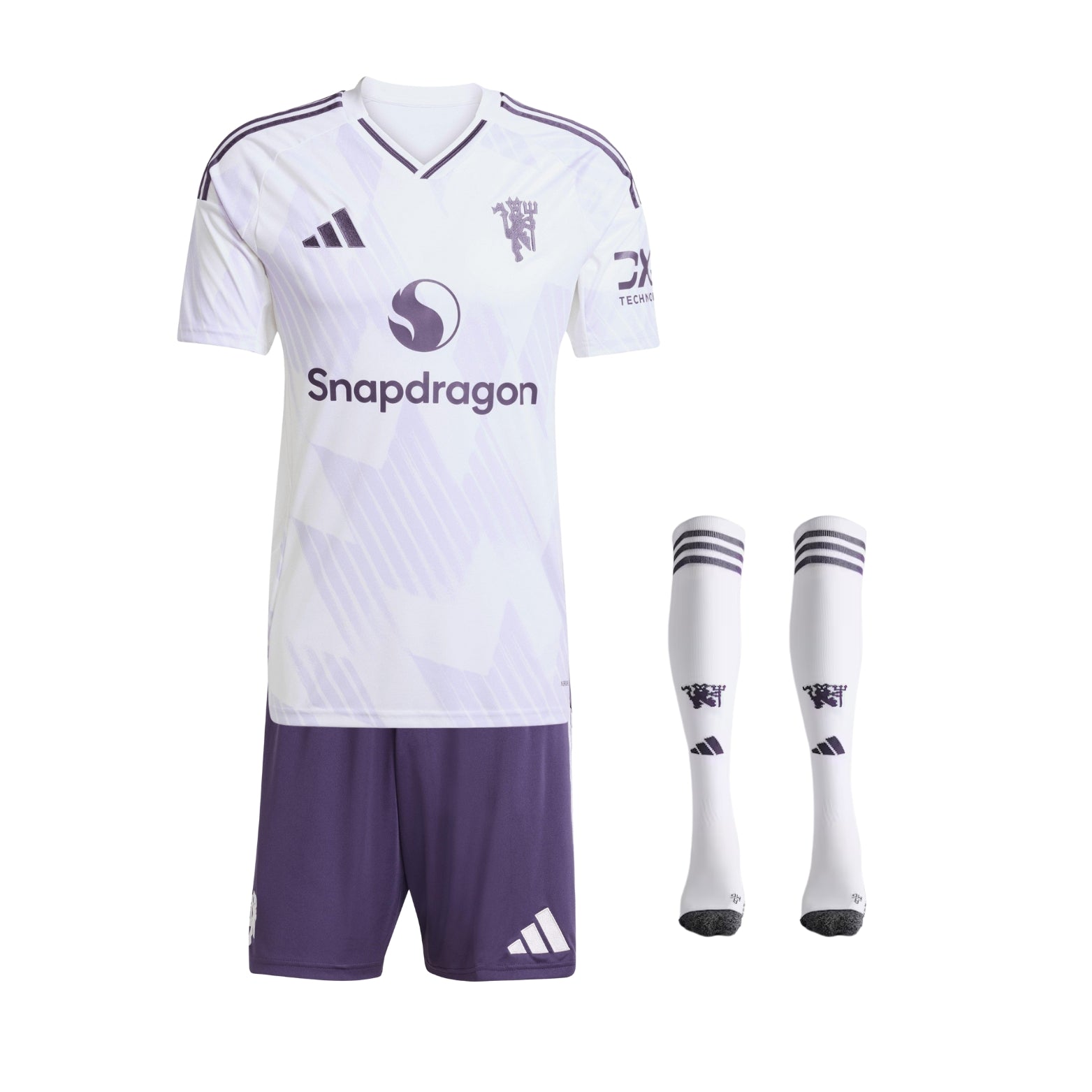 Kit - Manchester United Extérieur 25/26 - Vue de face