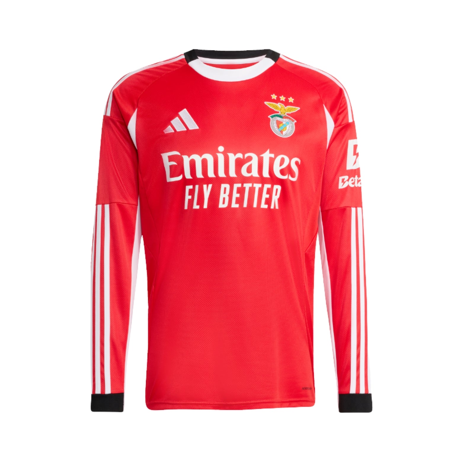 Benfica Domicile 25/26 - Manches Longues - Vue de face