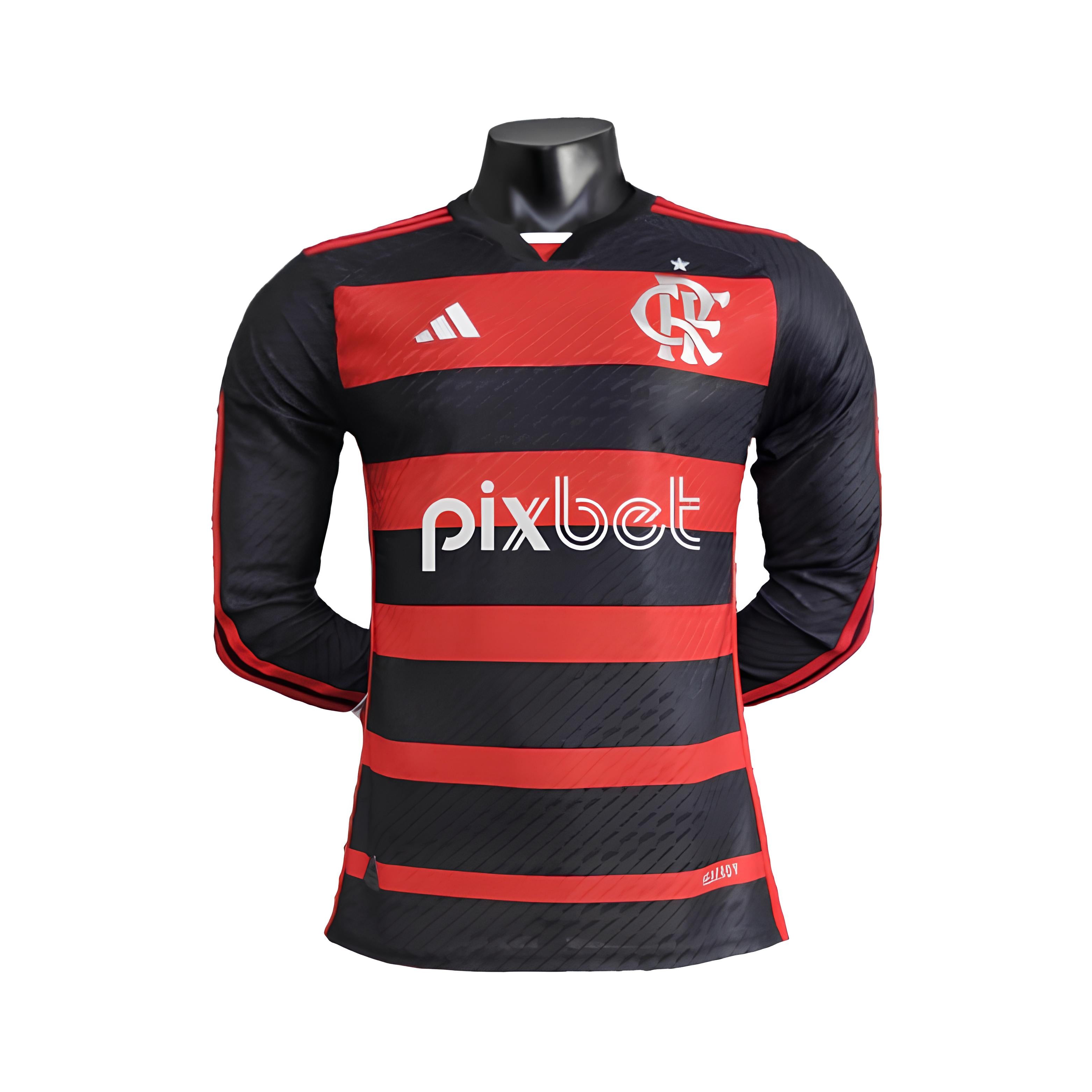 Flamengo Domicile 24/25 - Manches Longues - Vue de face
