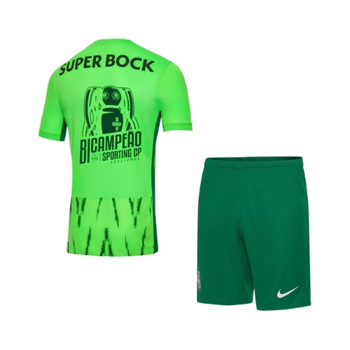 Kit - Sporting Troisième Édition Spéciale 24/25 - Édition Double Championne - Vue de dos