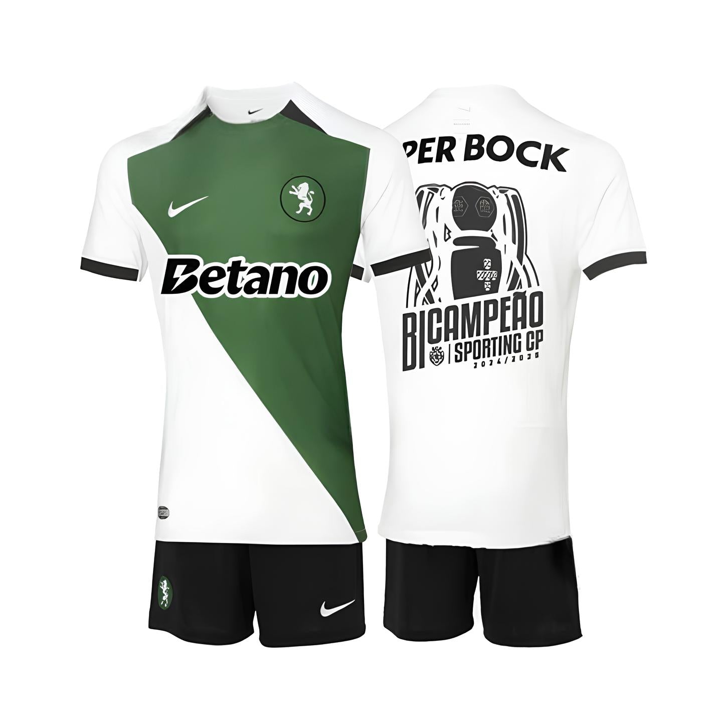 Kit - Sporting Stromp Édition Spéciale 24/25 - Édition Double Championne - Vue de face