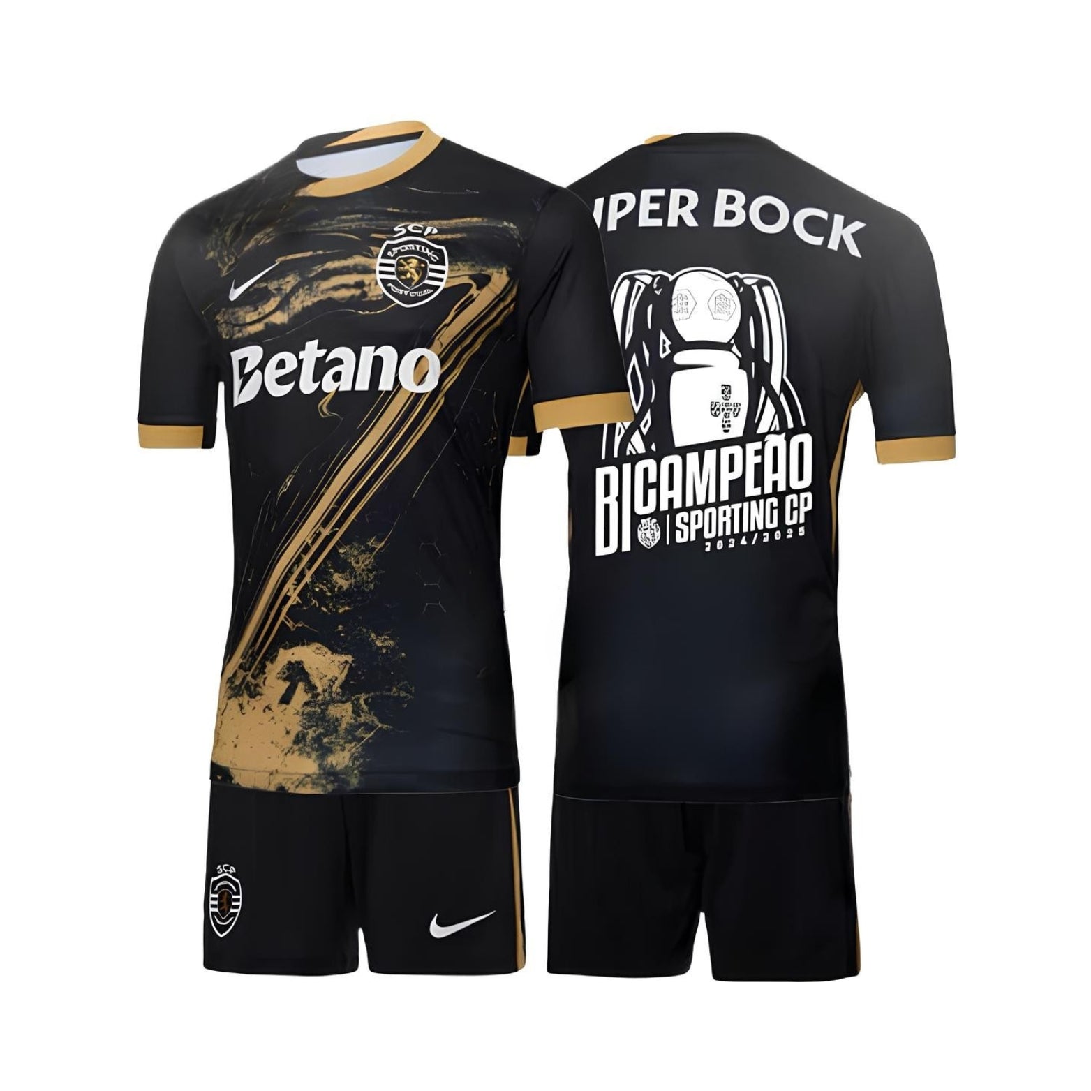 Kit - Sporting Édition Spéciale 24/25 - Édition Double Championne - Vue de face