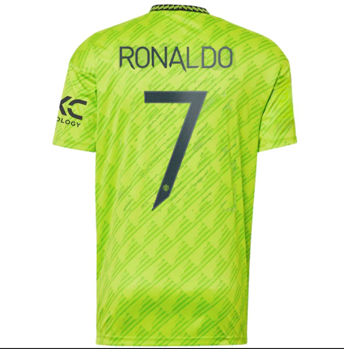 Manchester United Troisième 22/23 - Ronaldo 7 - Vue de dos