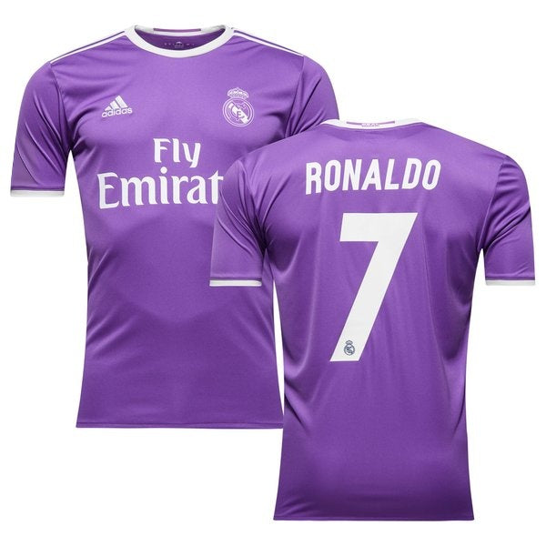 Real Madrid Extérieur 16/17 - Ronaldo 7 - Vue de face