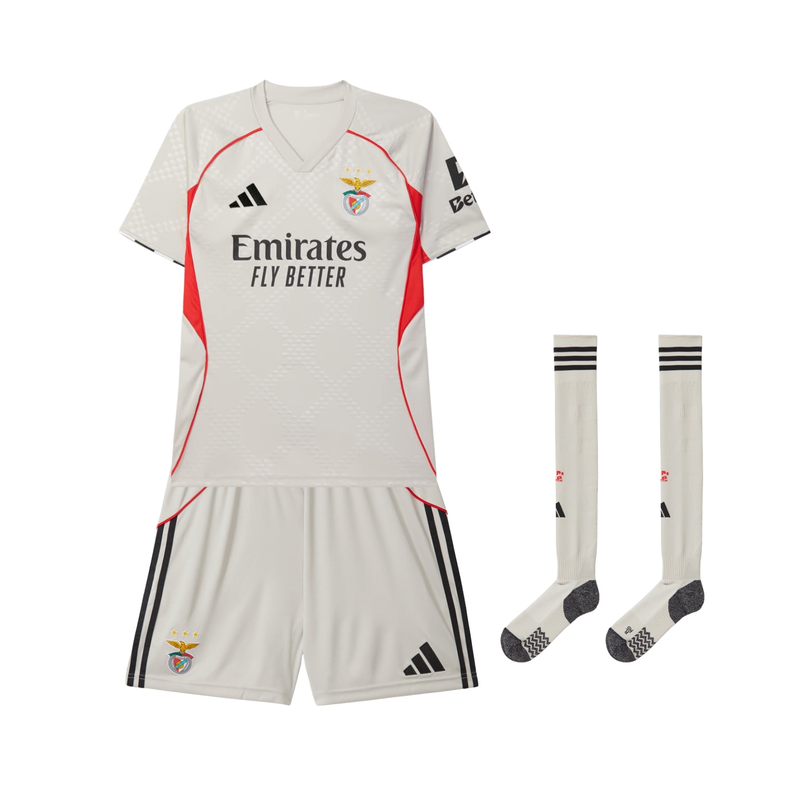 Kit - Benfica Extérieur 25/26 - Vue de face