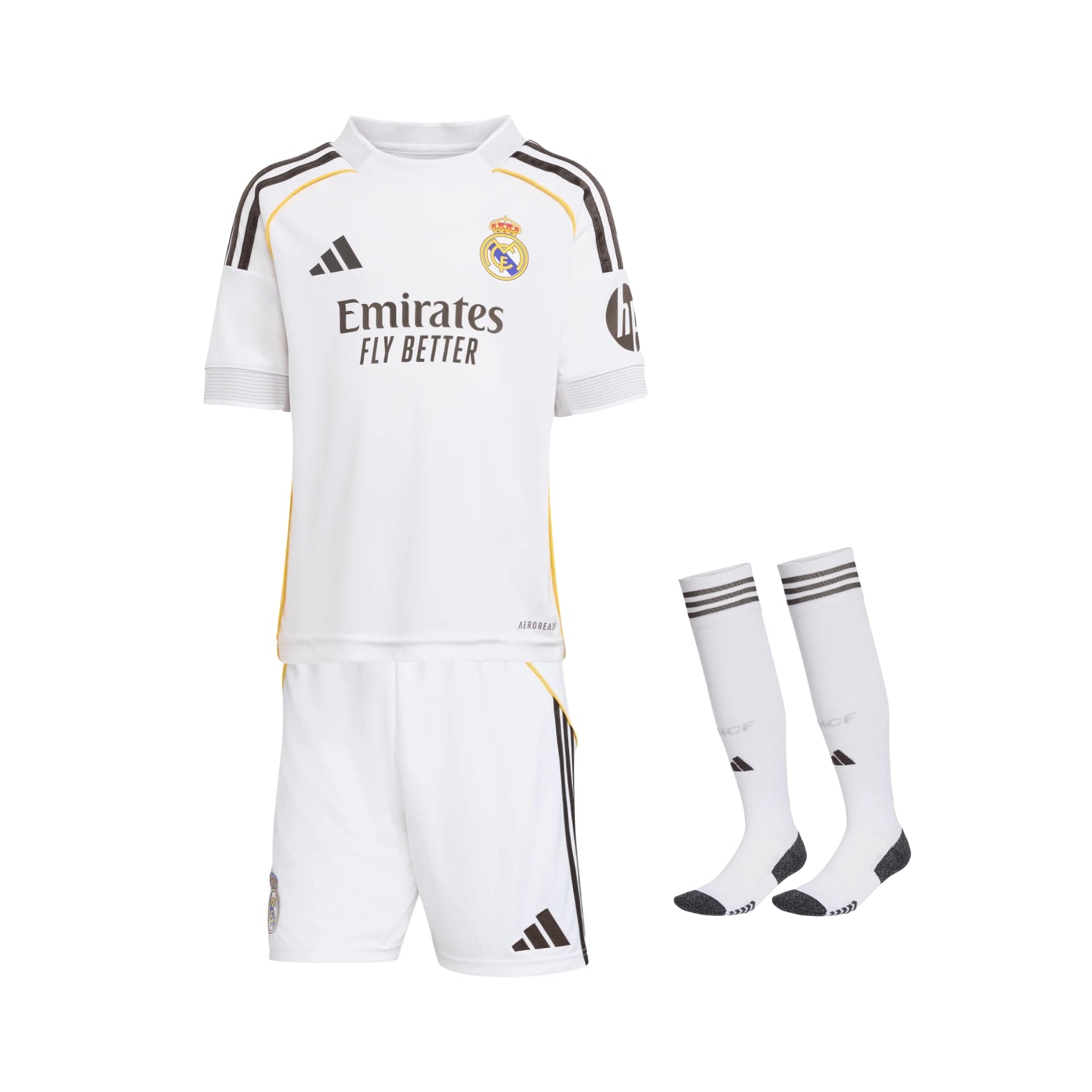 Kit - Real Madrid Domicile 25/26 - Vue de face