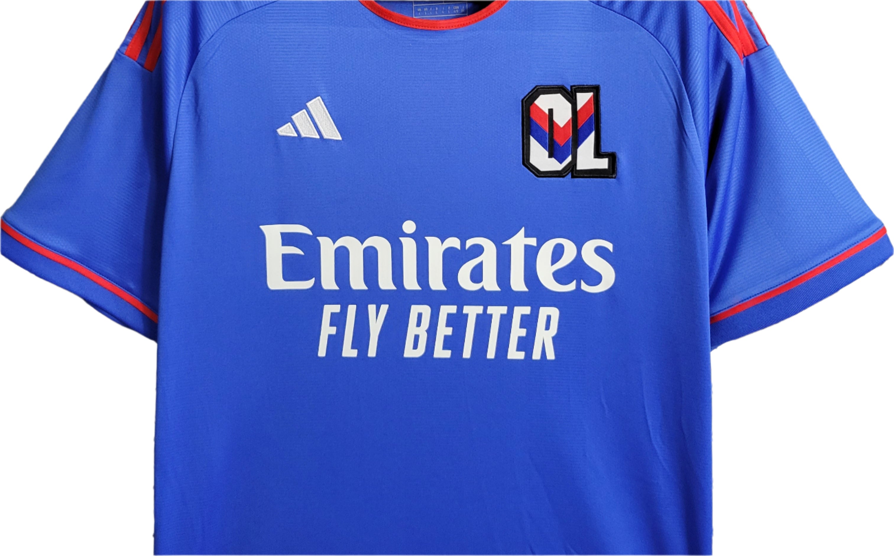 Olympique Lyonnais Extérieur 23/24 - Détail
