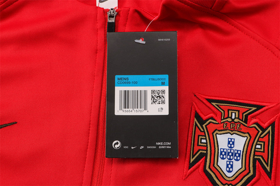 Portugal - Survêtement - 1/2 Zip - Vue rapprochée
