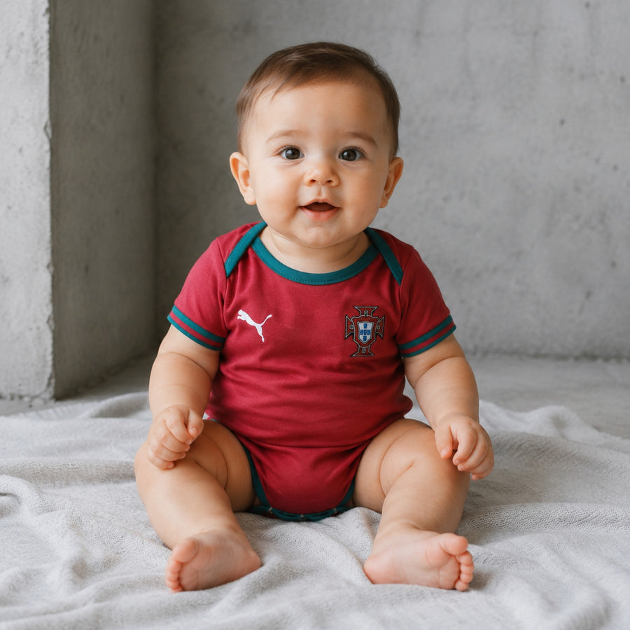 Portugal - Body Bébé Domicile 26/27 - Coupe du Monde 2026