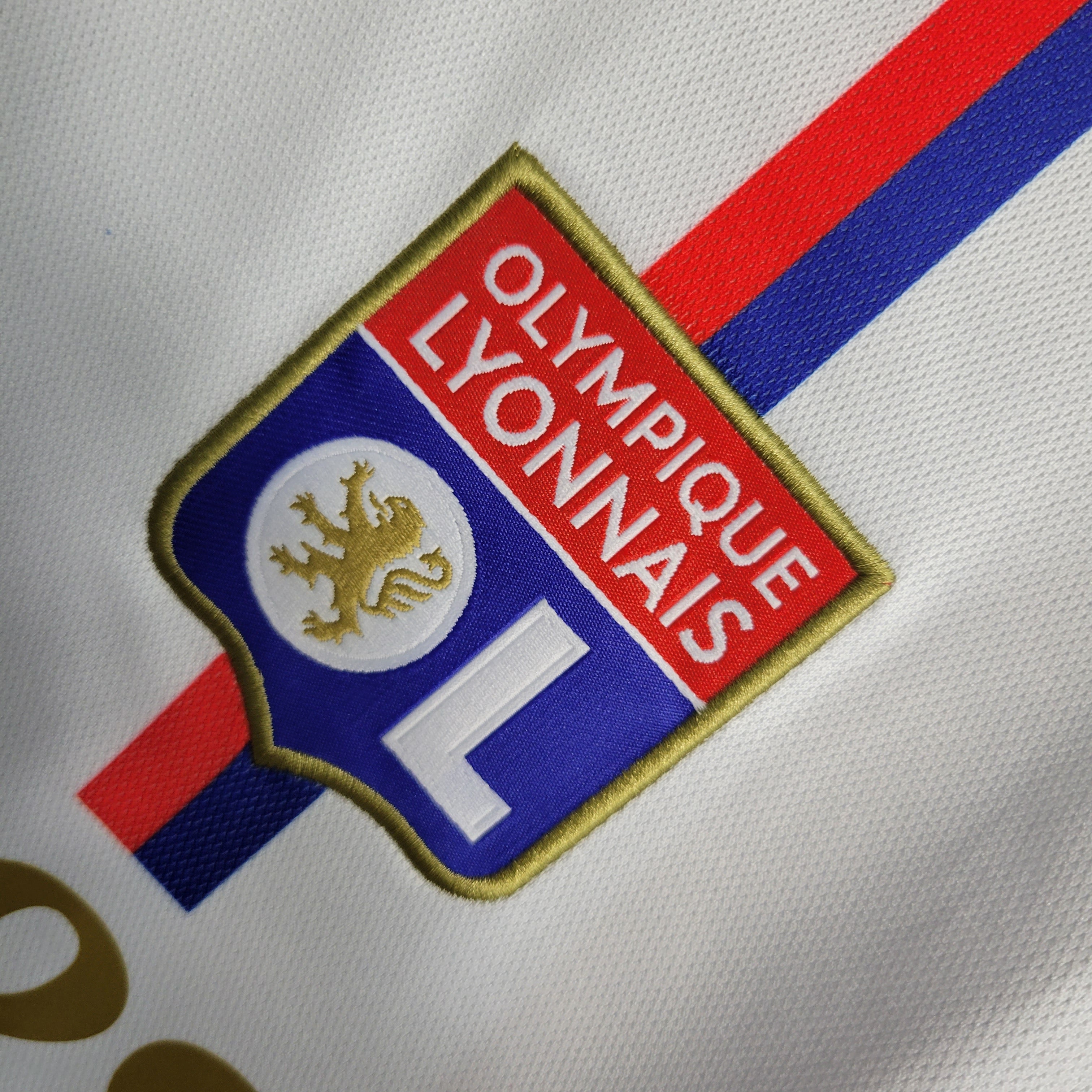 Olympique Lyonnais Domicile 23/24 - Vue rapprochée