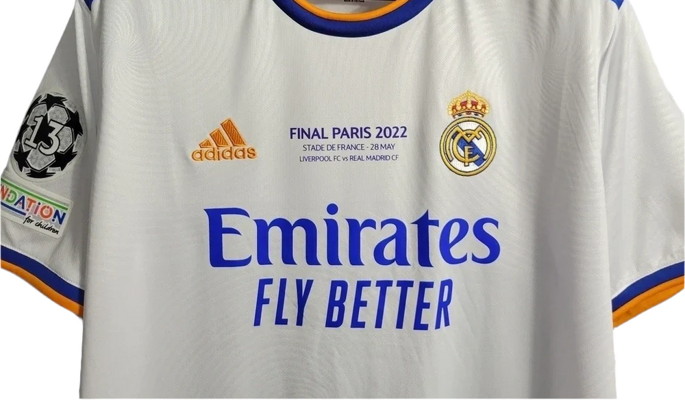 Real Madrid Home 21/22 - Champions League Final