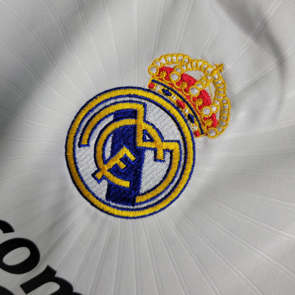 Real Madrid Home 10/11 - Long Sleeves