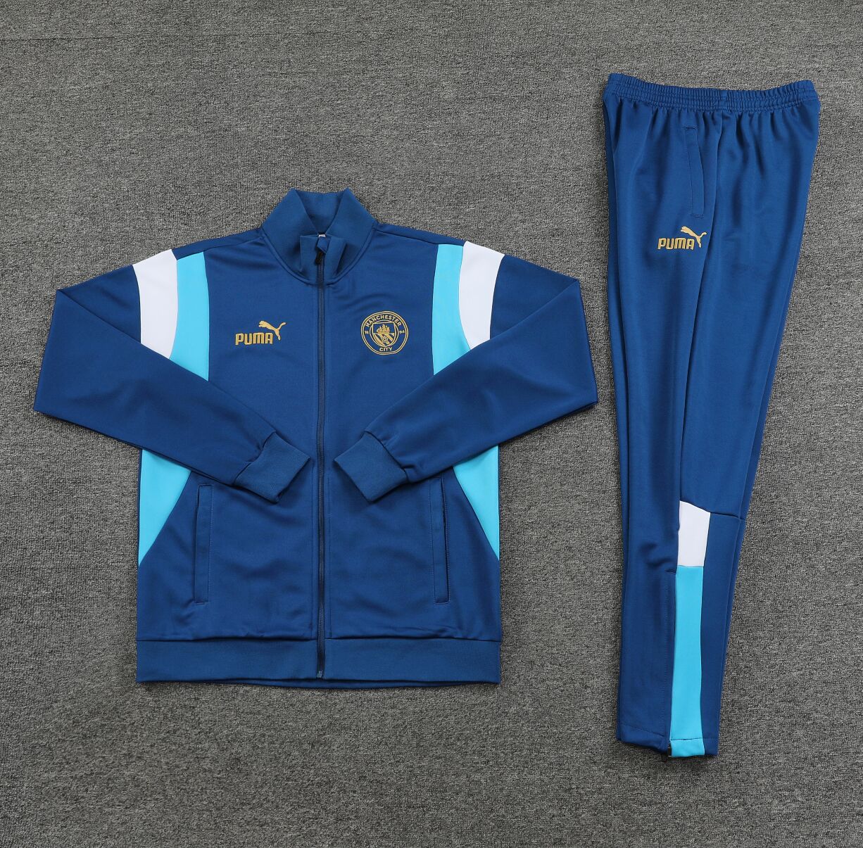 Manchester City - Survêtement - Zip Complet - Détail