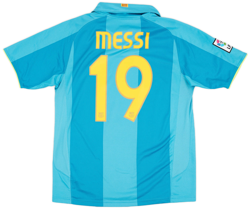 Barcelona Away 07/08 - Messi 19