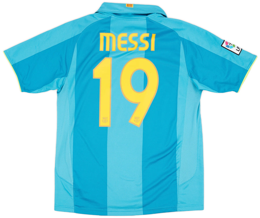 Barcelona Away 07/08 - Messi 19