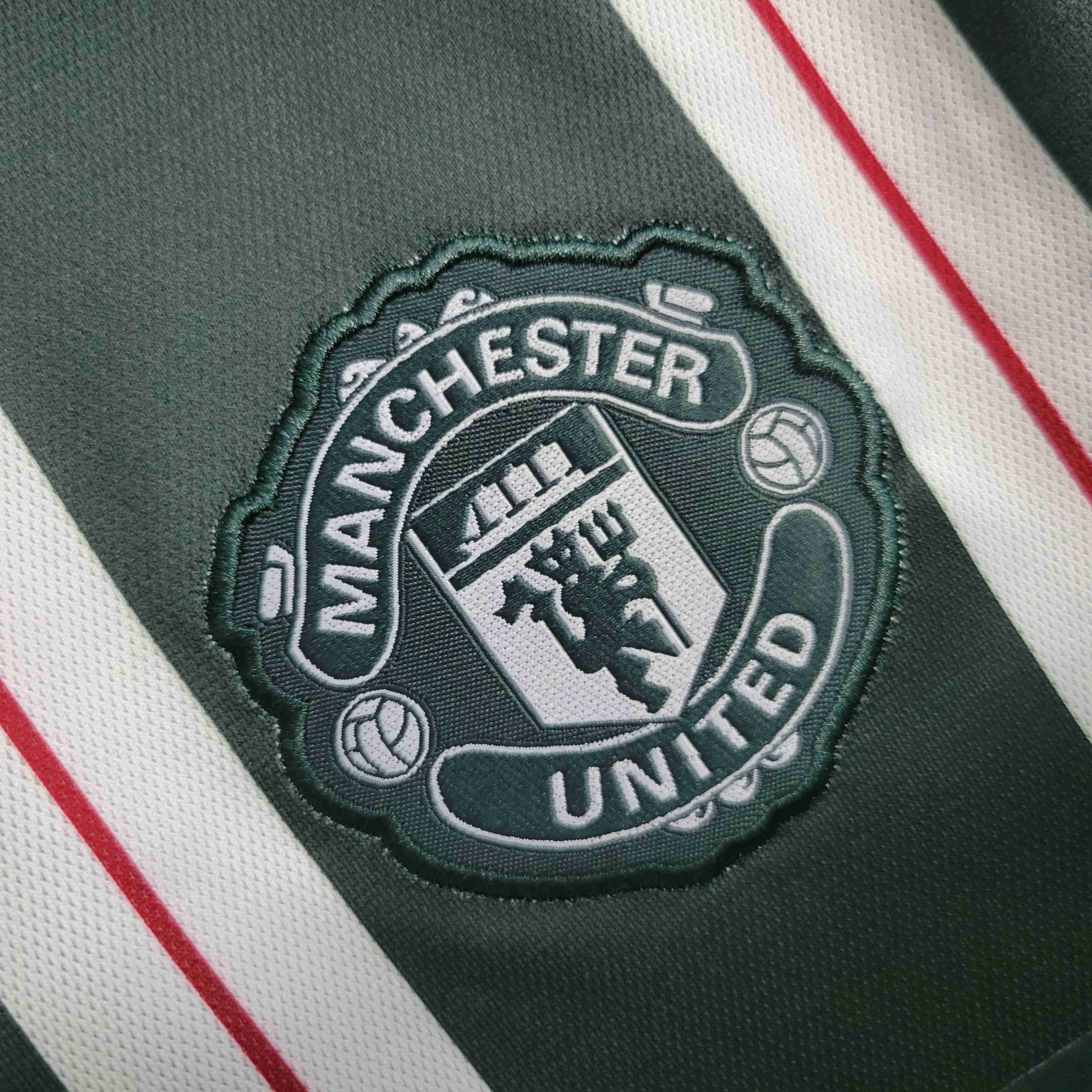 Manchester United Extérieur 23/24 - Manches Longues - Détail