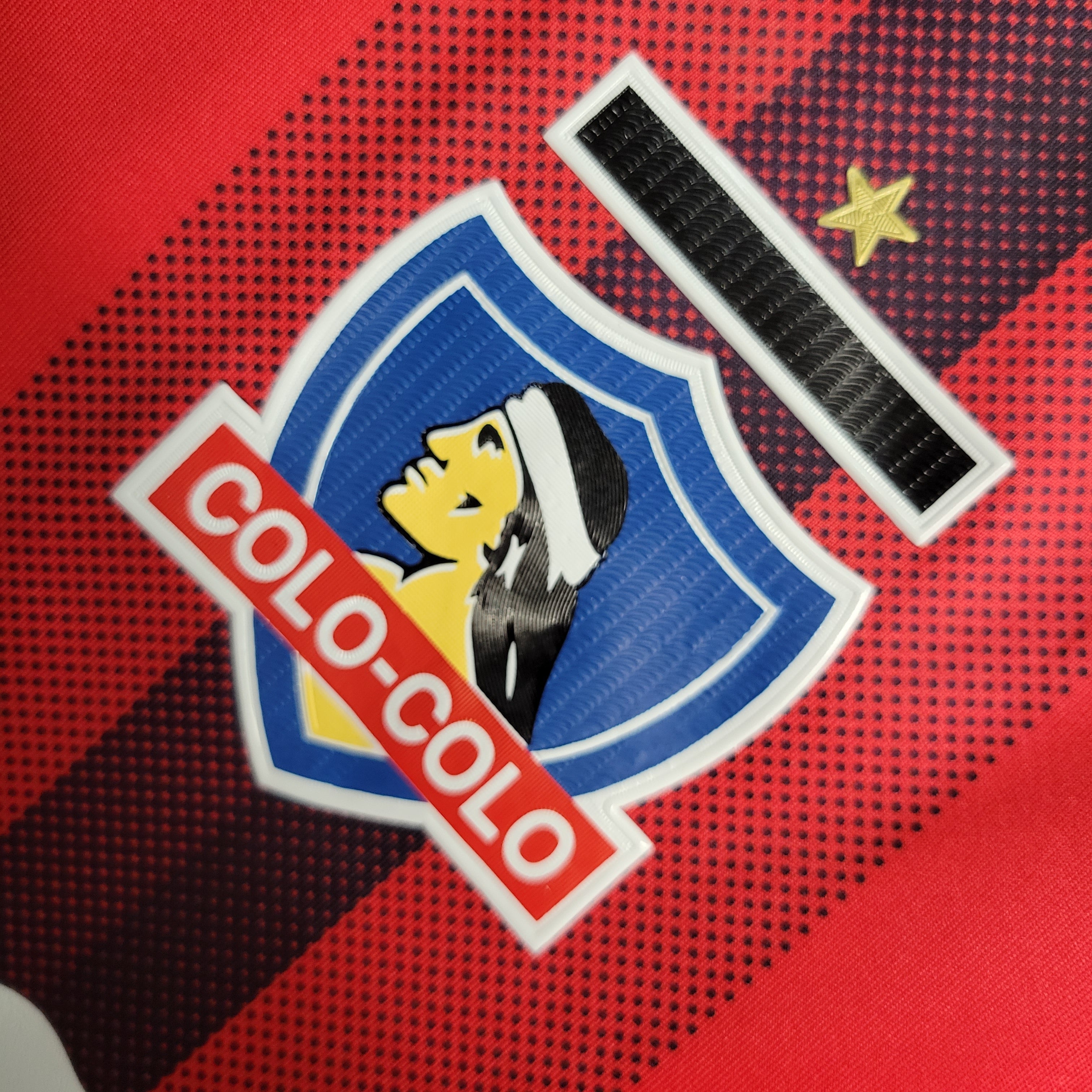 Colo-Colo Extérieur 23/24 - Vue rapprochée