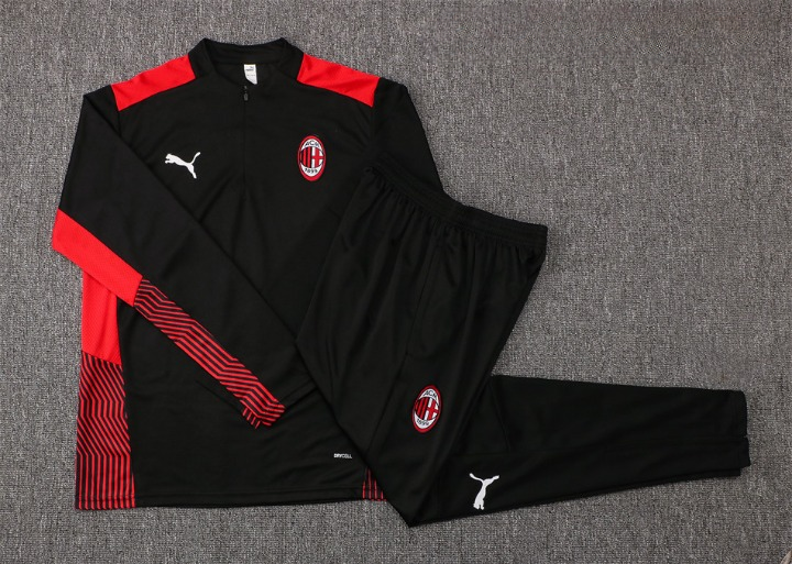 AC Milan - Survêtement - 1/2 Zip - Détail