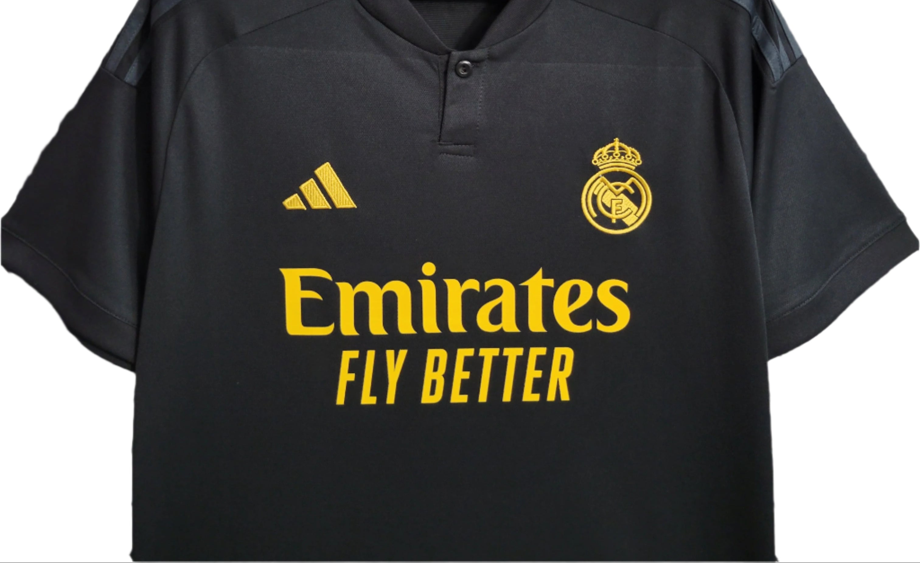 Real Madrid Troisième 23/24 - Symbole HP inclus - Détail