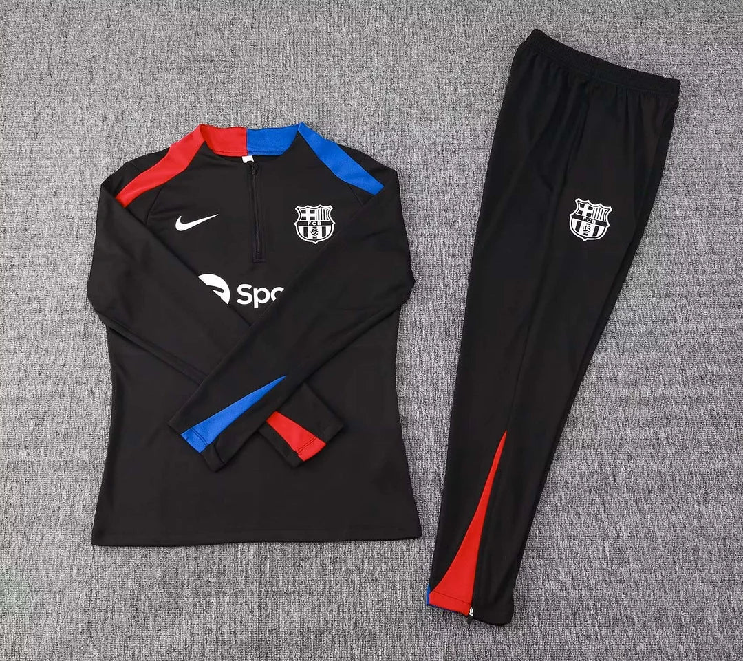 Barcelone - Survêtement 2024/25 - 1/2 Zip - Détail