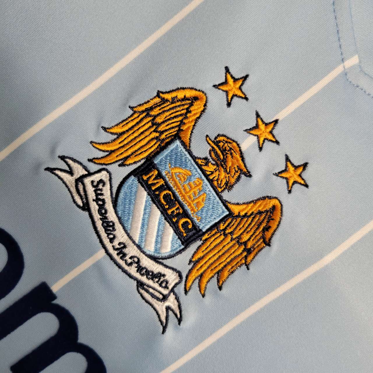 Manchester City Domicile 07/08 - Détail