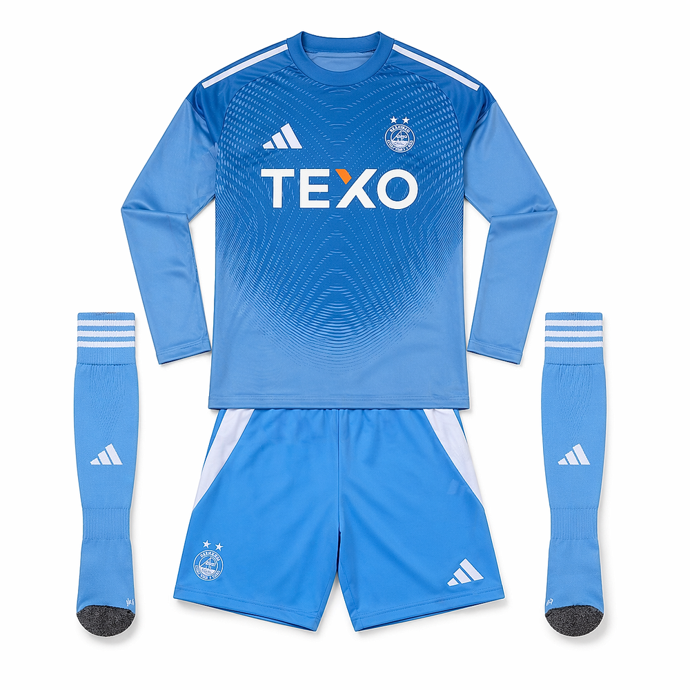Kit Infantil Aberdeen F.C Portero Manga Larga 25/26