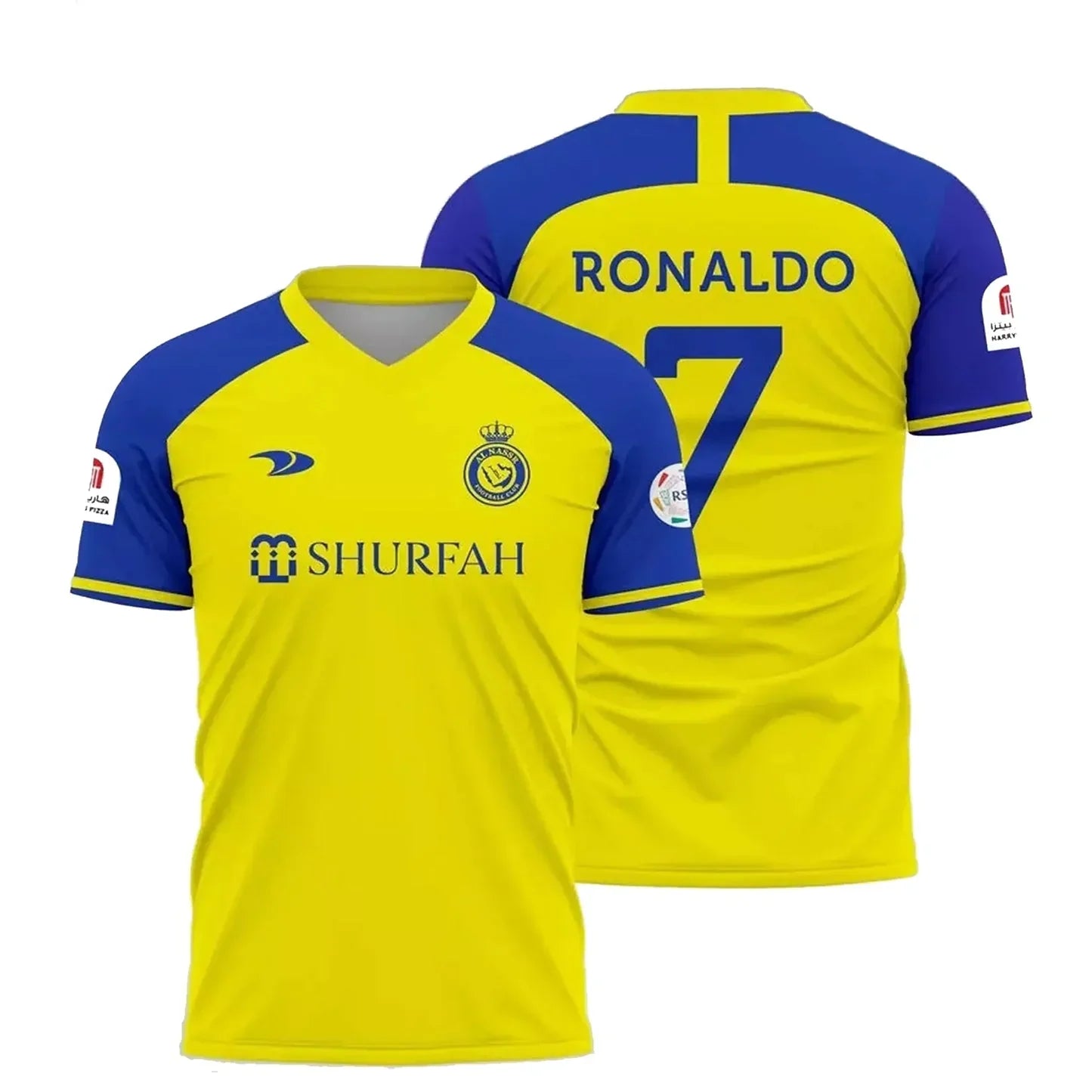 Al-Nassr Domicile 22/23 - Ronaldo 7 - Vue de face